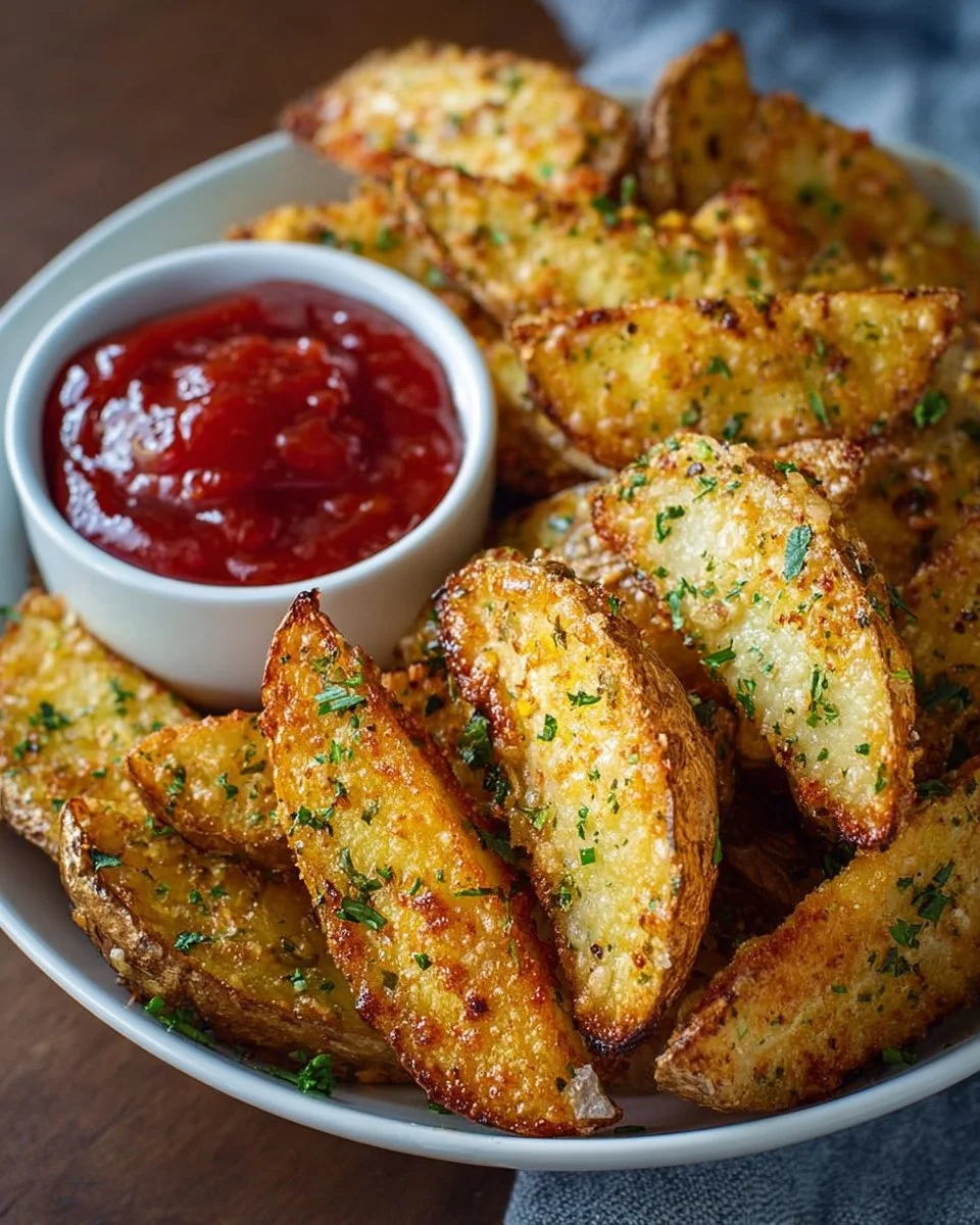Crispy Potato Wedges