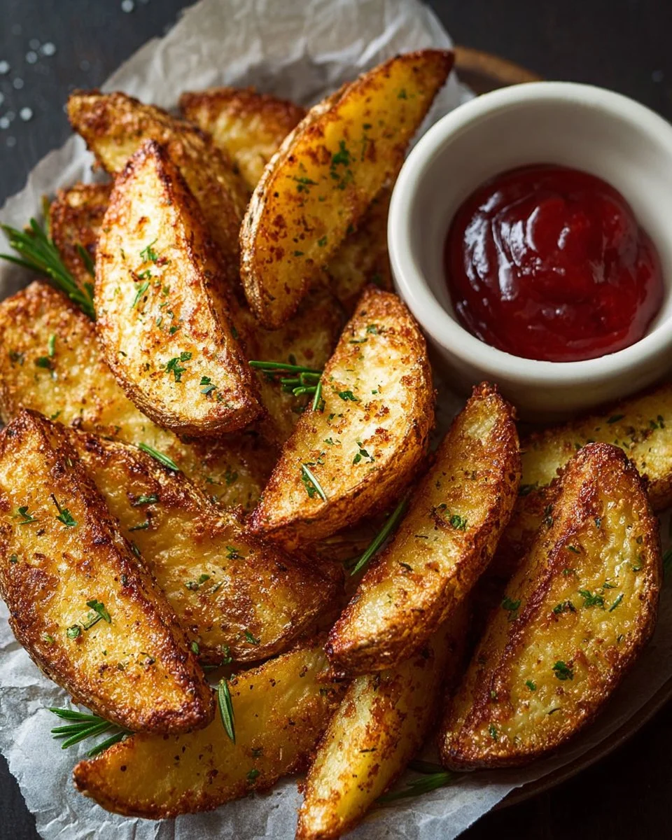Crispy Potato Wedges