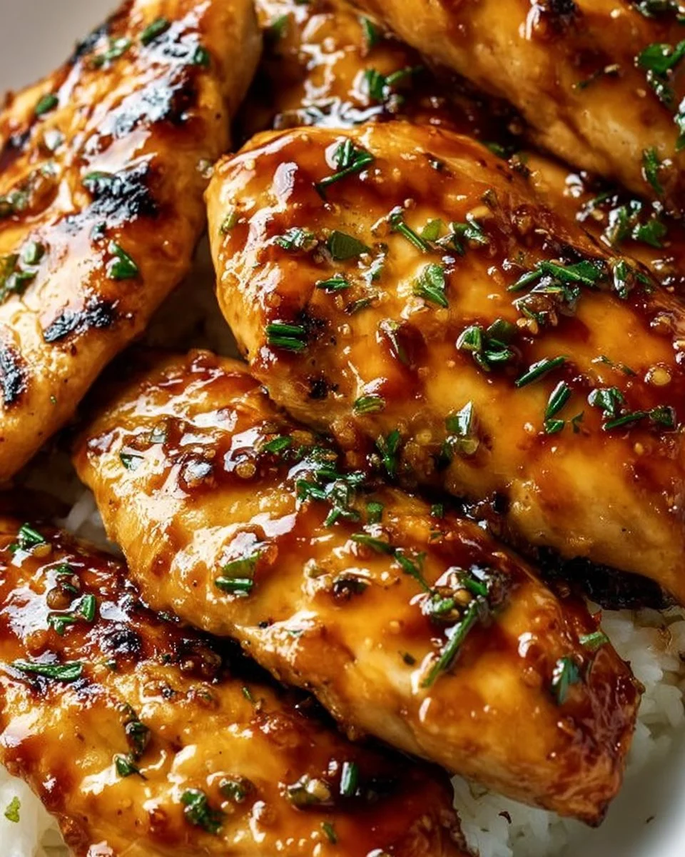 Honey Garlic Chicken Breasts