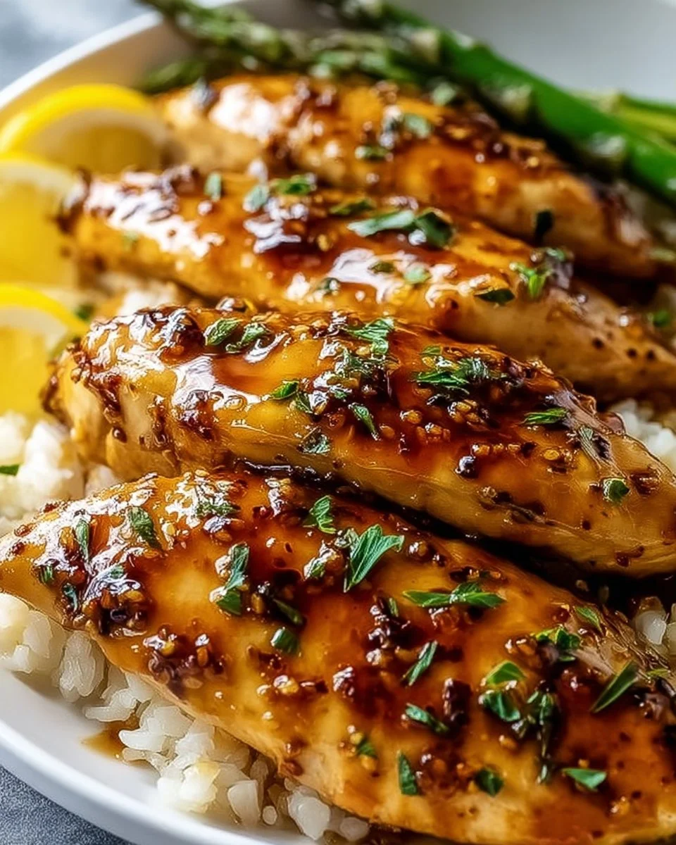 Honey Garlic Chicken Breasts