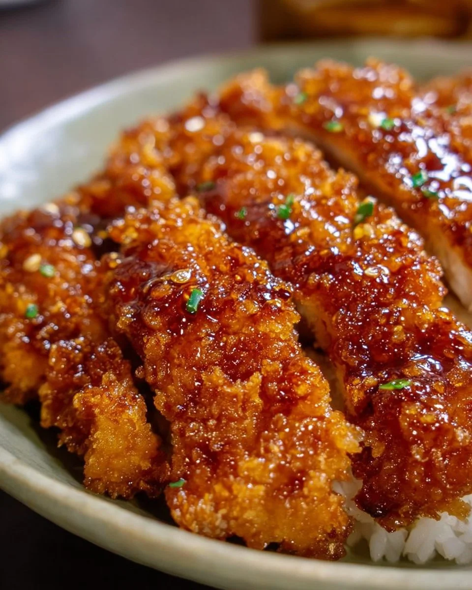 Honey Garlic Crispy Chicken