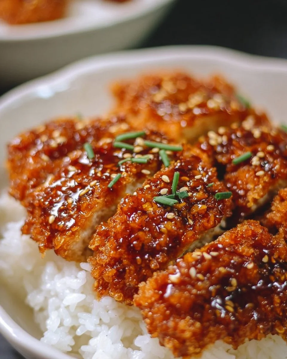 Honey Garlic Crispy Chicken