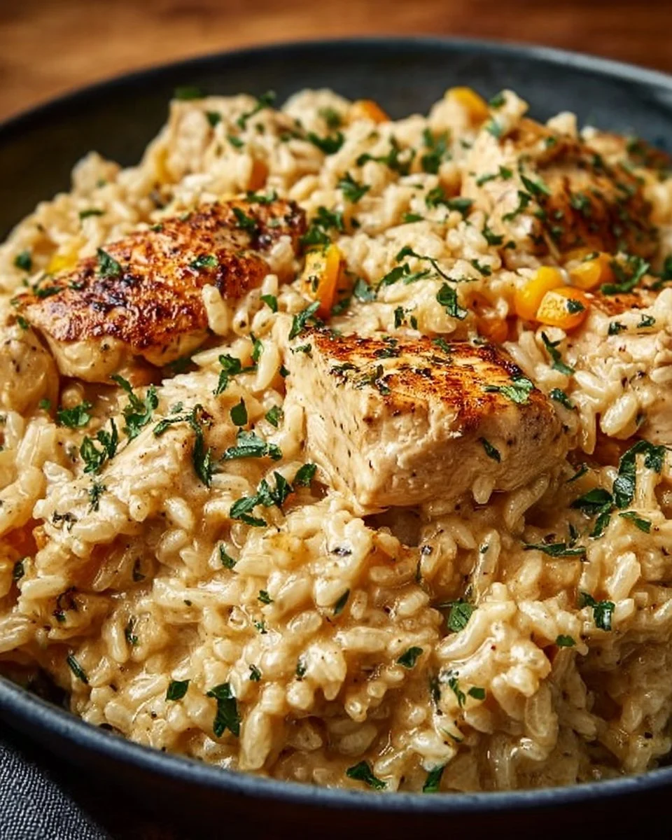 Instant Pot Creamy Chicken and Rice