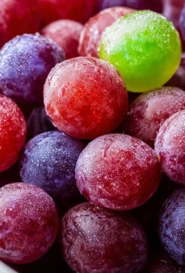 Delicious Kool Aid Grapes coated in vibrant flavors and colors