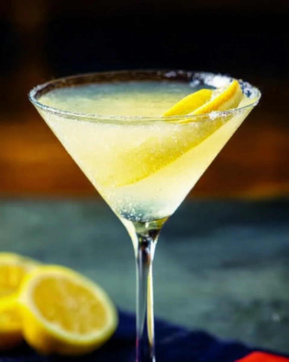 Limoncello Martini