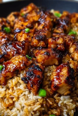 One-Pan Bold Honey BBQ Chicken Rice dish garnished with fresh herbs
