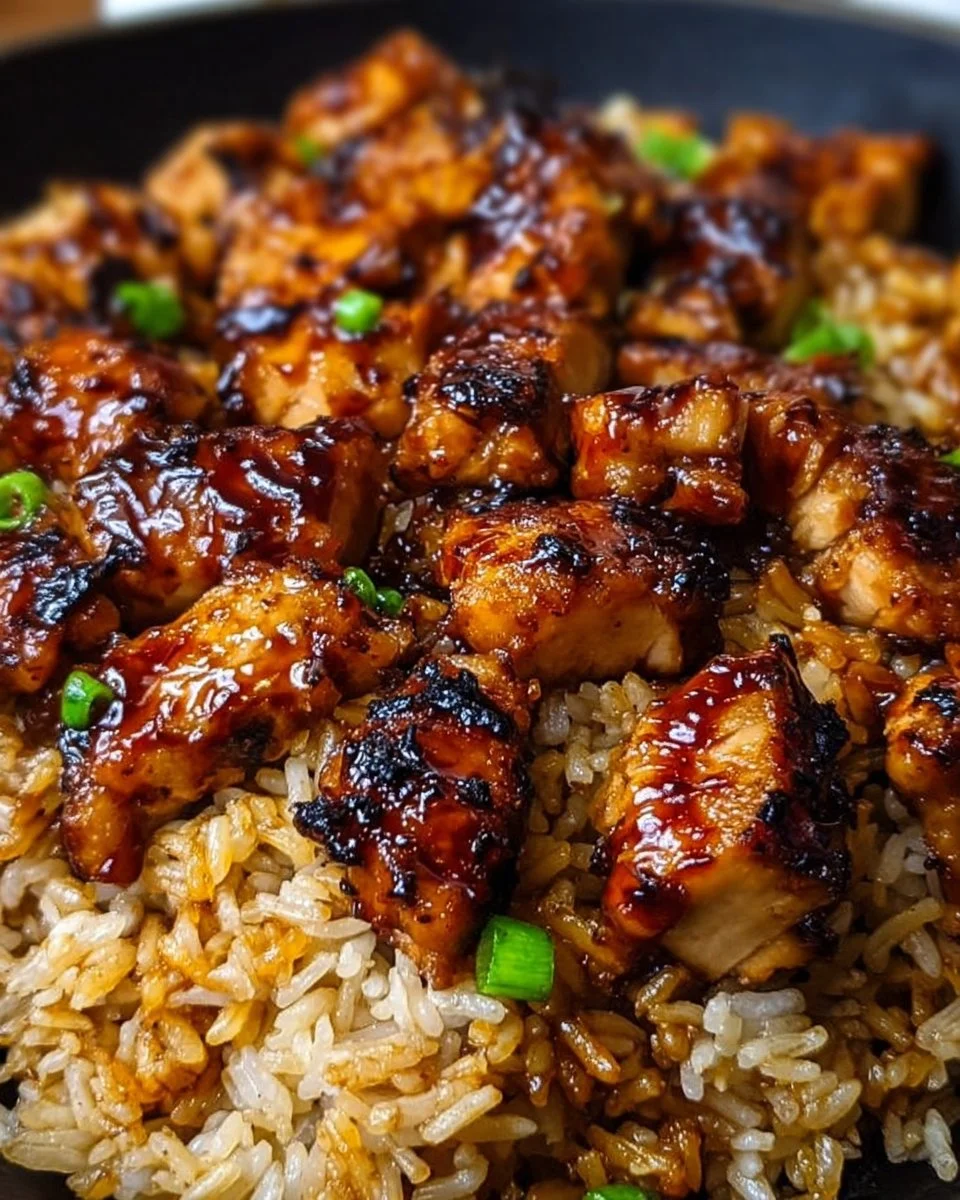 One-Pan Bold Honey BBQ Chicken Rice