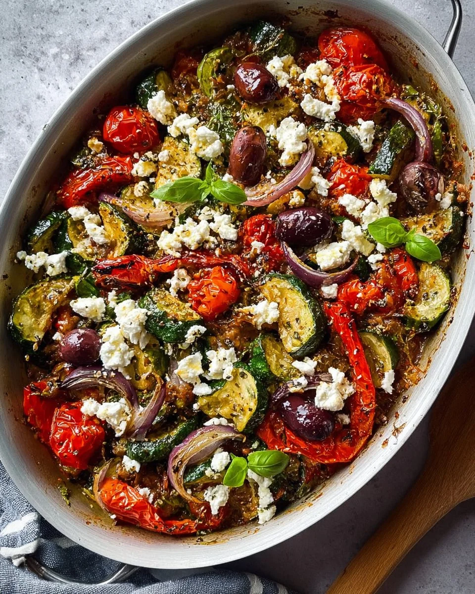 One-Pan Greek Vegetables