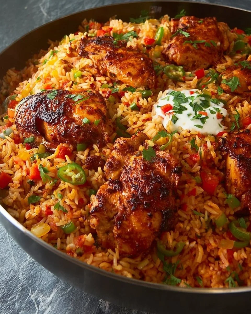 PERI PERI CHICKEN AND RICE