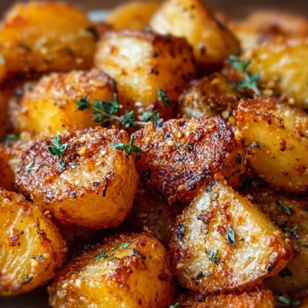 Deliciously roasted potatoes with crispy edges and soft centers, perfect for any meal.