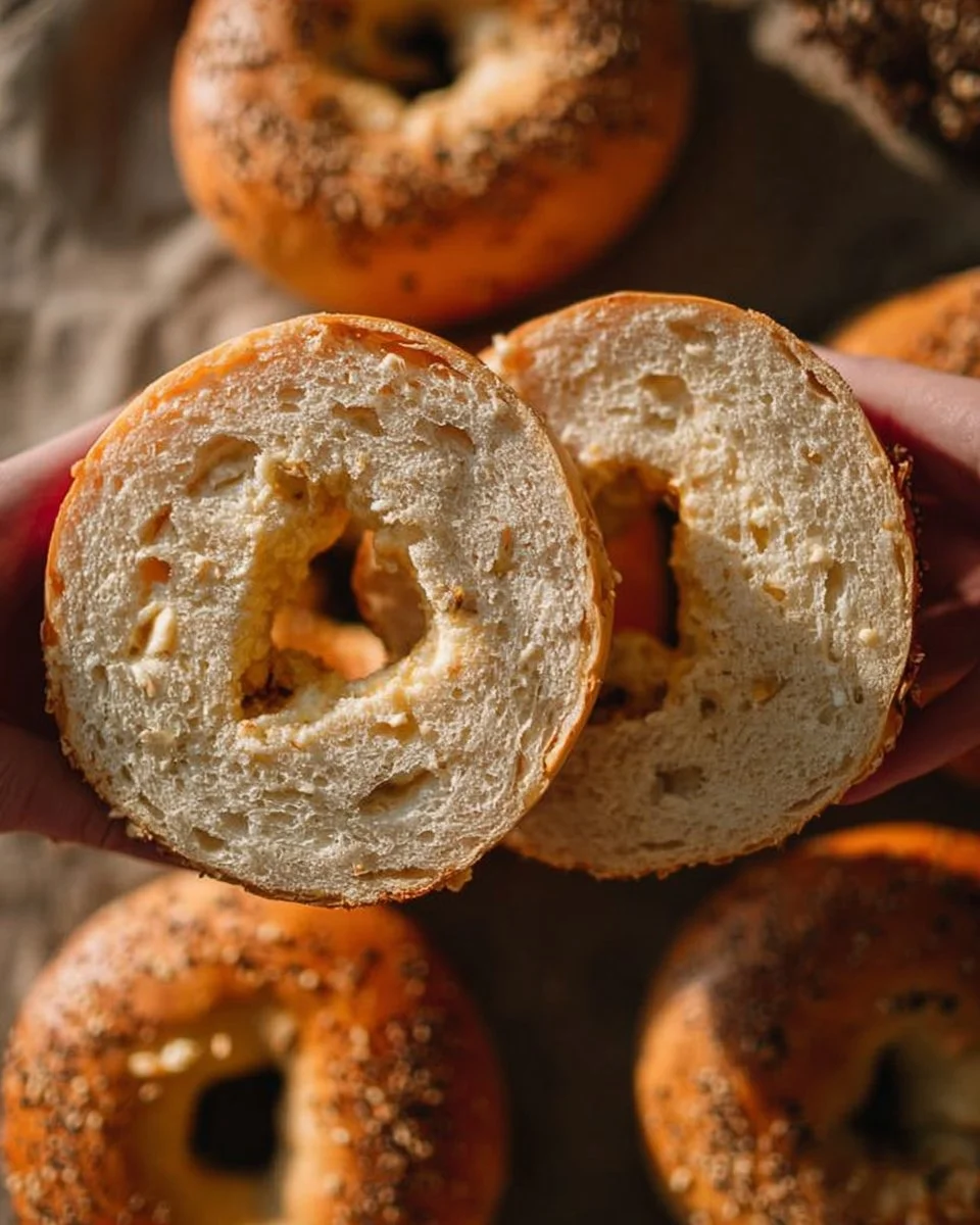 Sourdough Cottage Cheese Bagels (13.4 g Protein)