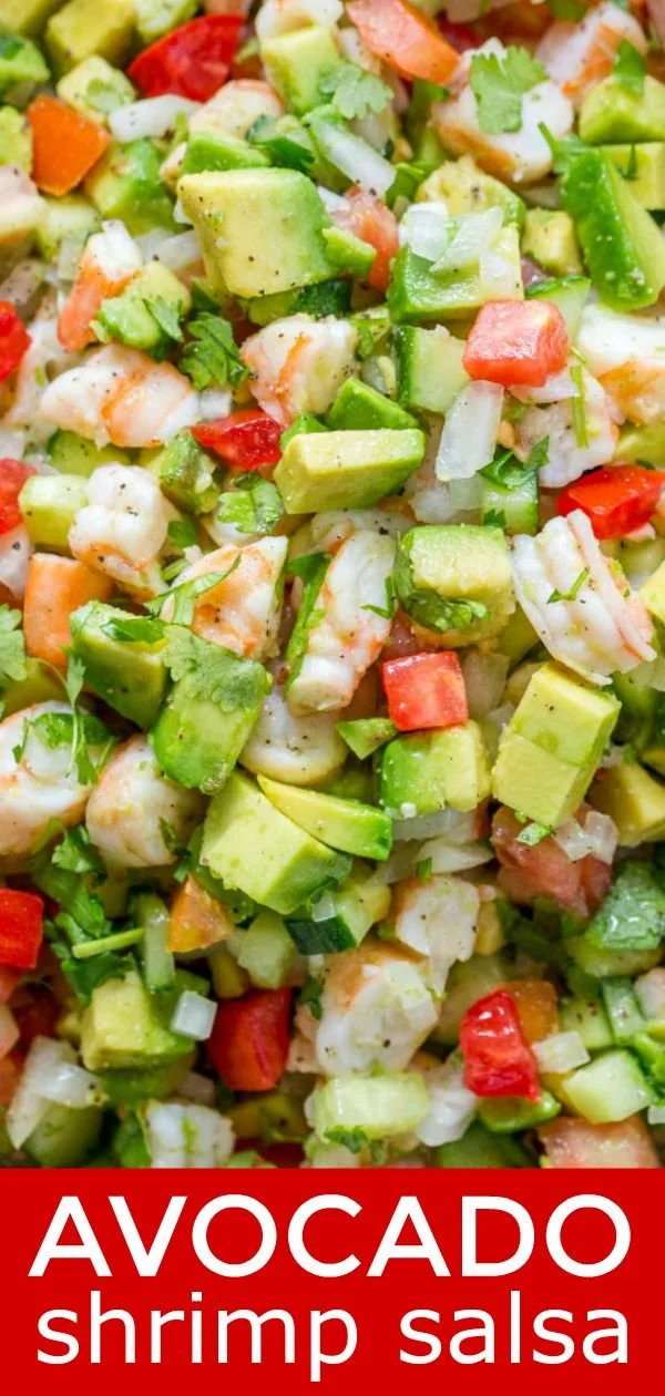 Avocado Shrimp Salsa