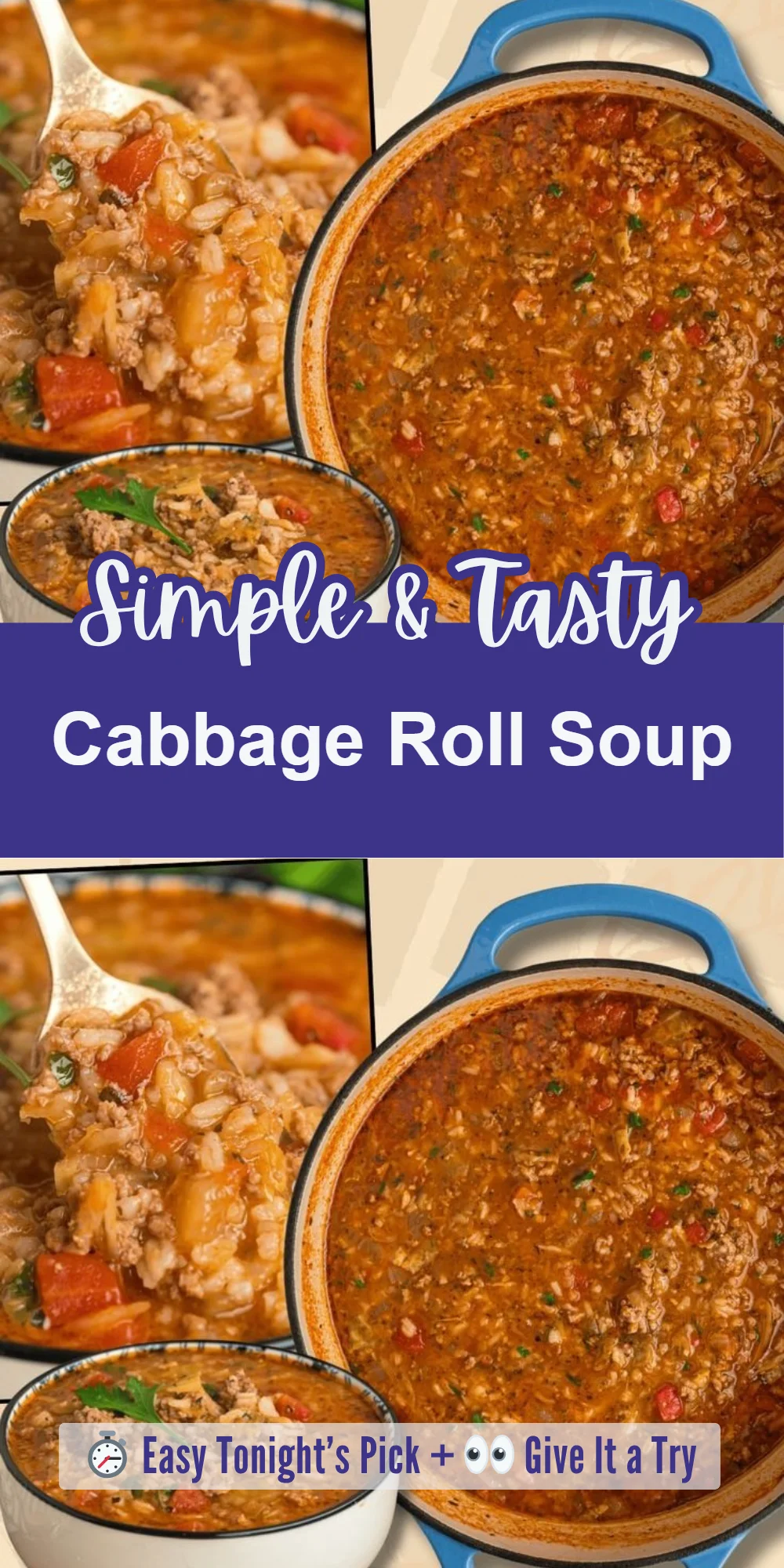 Cabbage Roll Soup