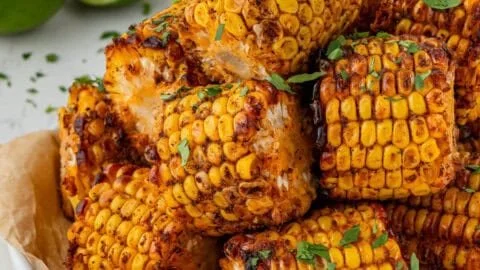 Delicious Copycat Wingstop Cajun Fried Corn served in a bowl.