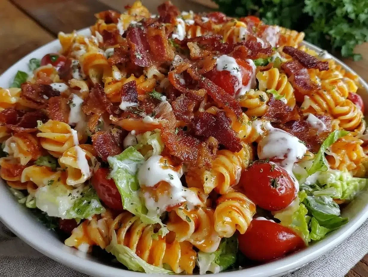 Creamy BLT Pasta Salad