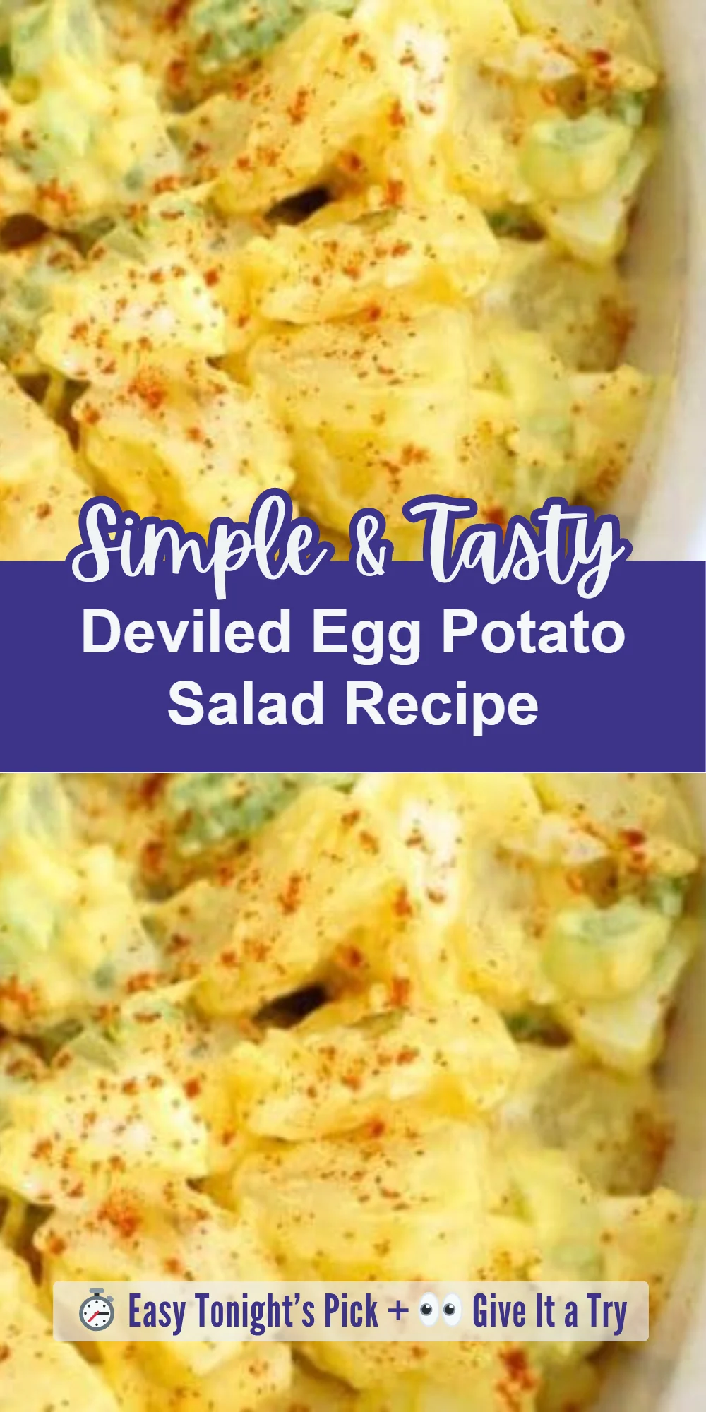 Deviled Egg Potato Salad Recipe