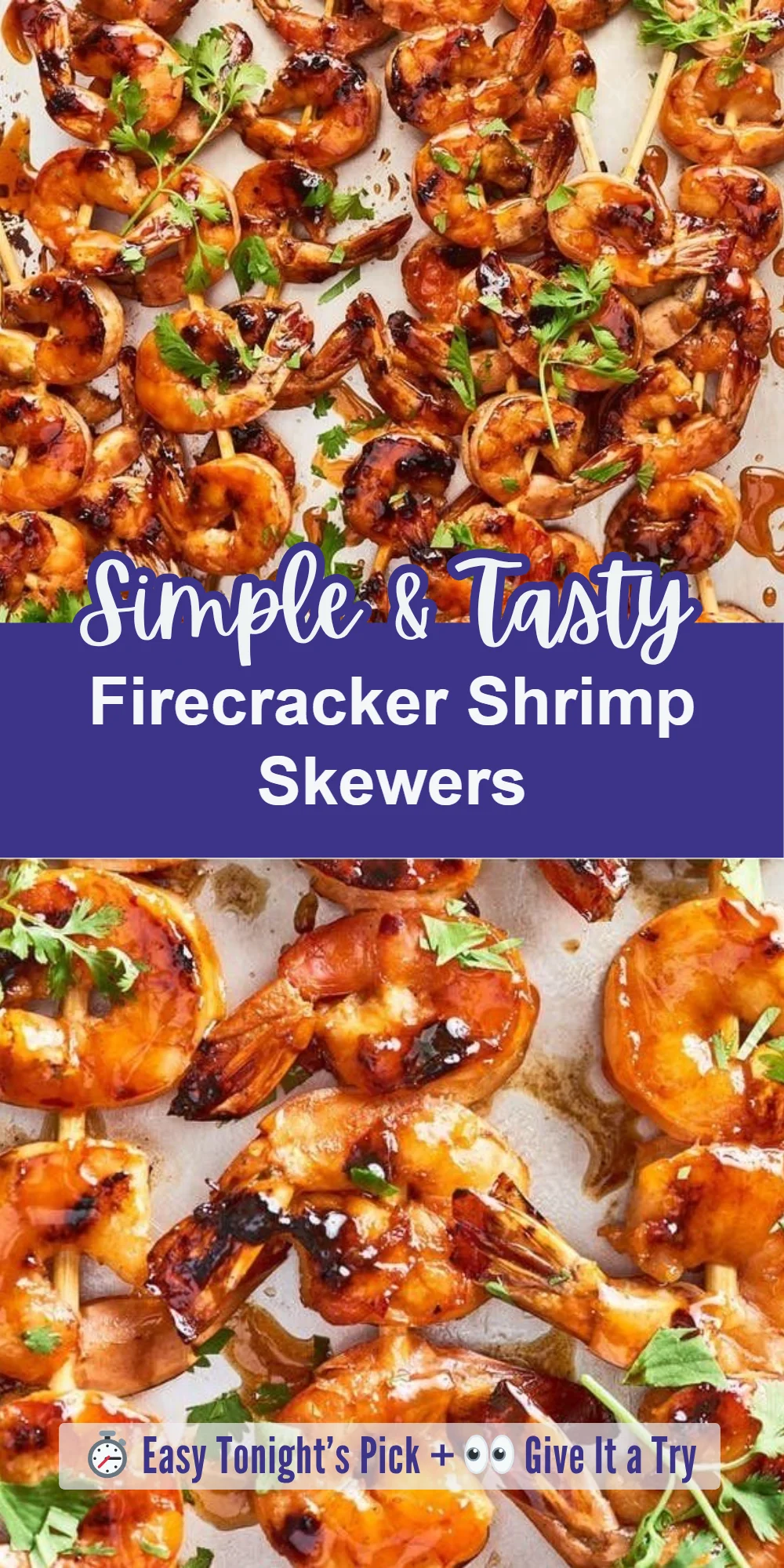 Firecracker Shrimp Skewers