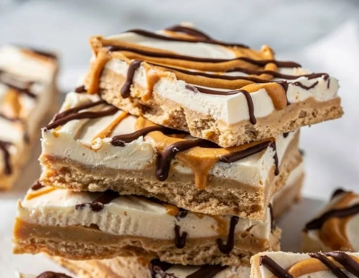 Frozen Yogurt Peanut Butter Chocolate Bites