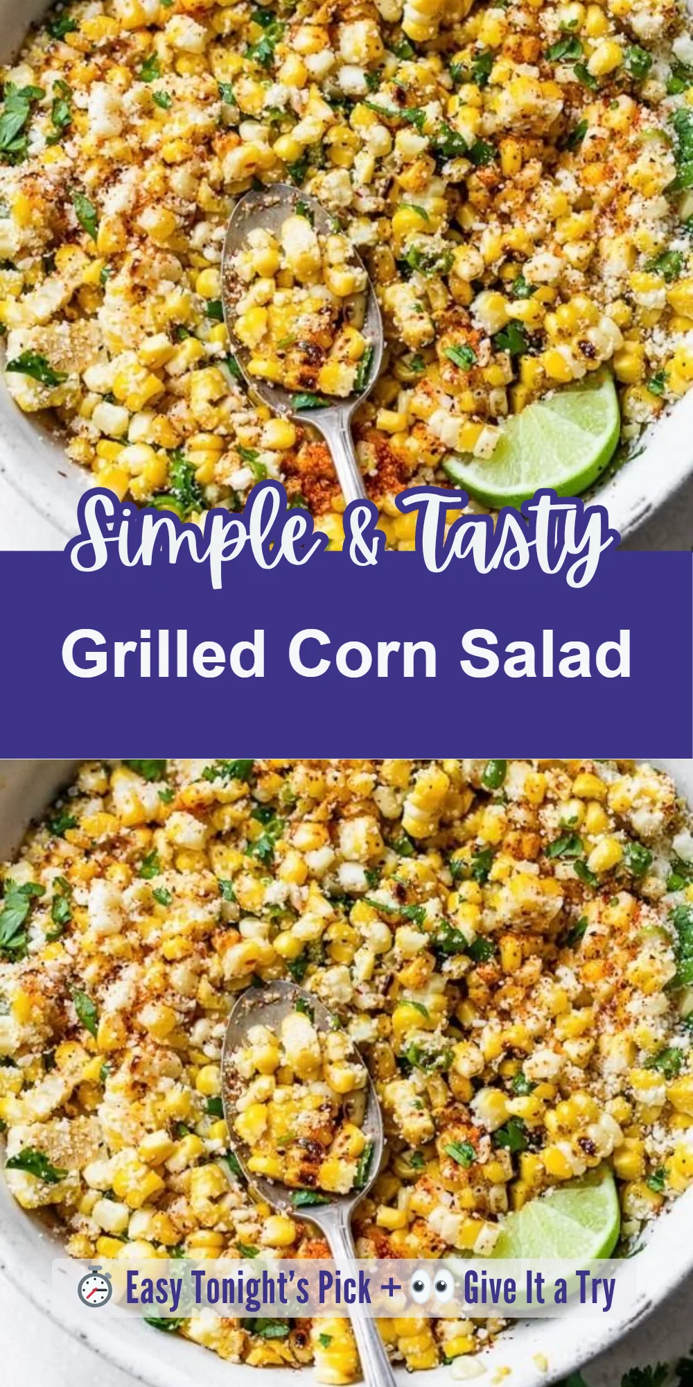 Grilled Corn Salad