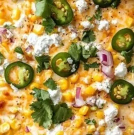 Delicious grilled Mexican street corn topped with cheese and spices