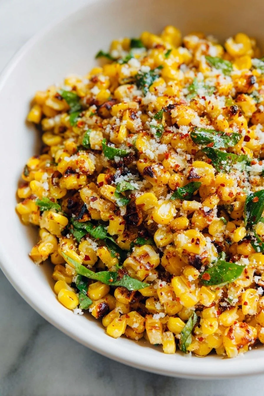 Grilled Mexican Street Corn Off the Cob Recipe