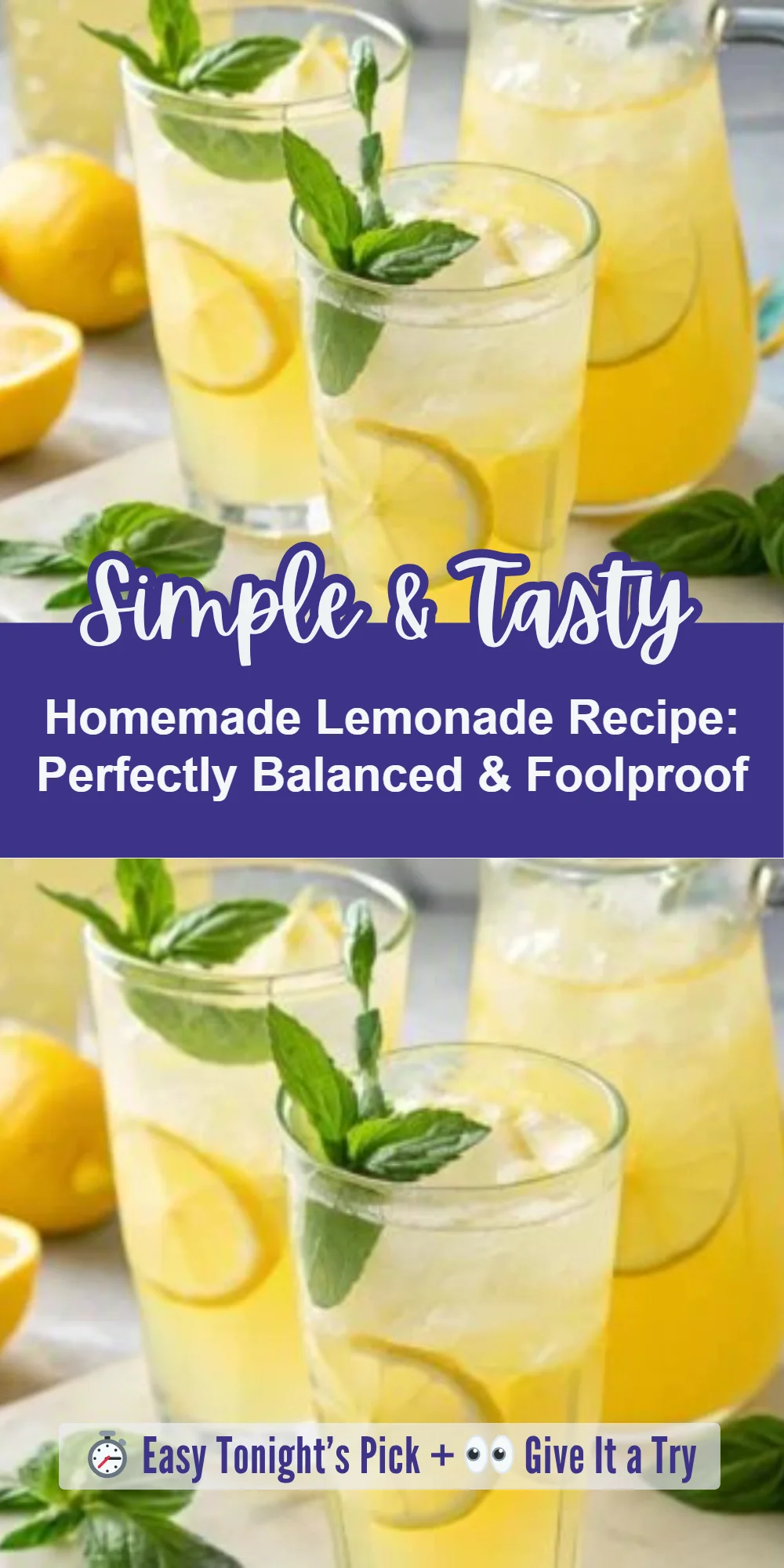 Homemade Lemonade Recipe: Perfectly Balanced & Foolproof