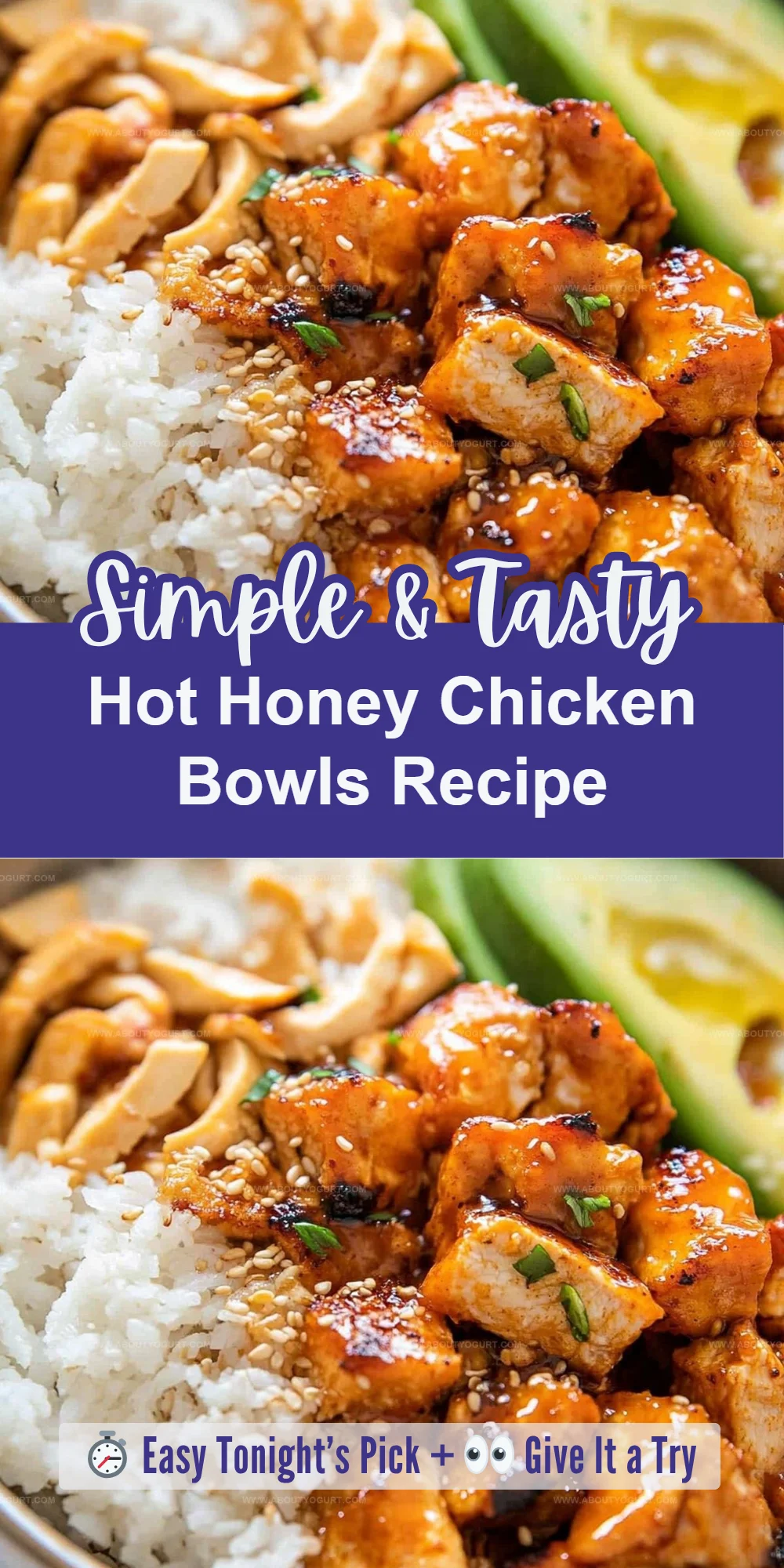 Hot Honey Chicken Bowls Recipe