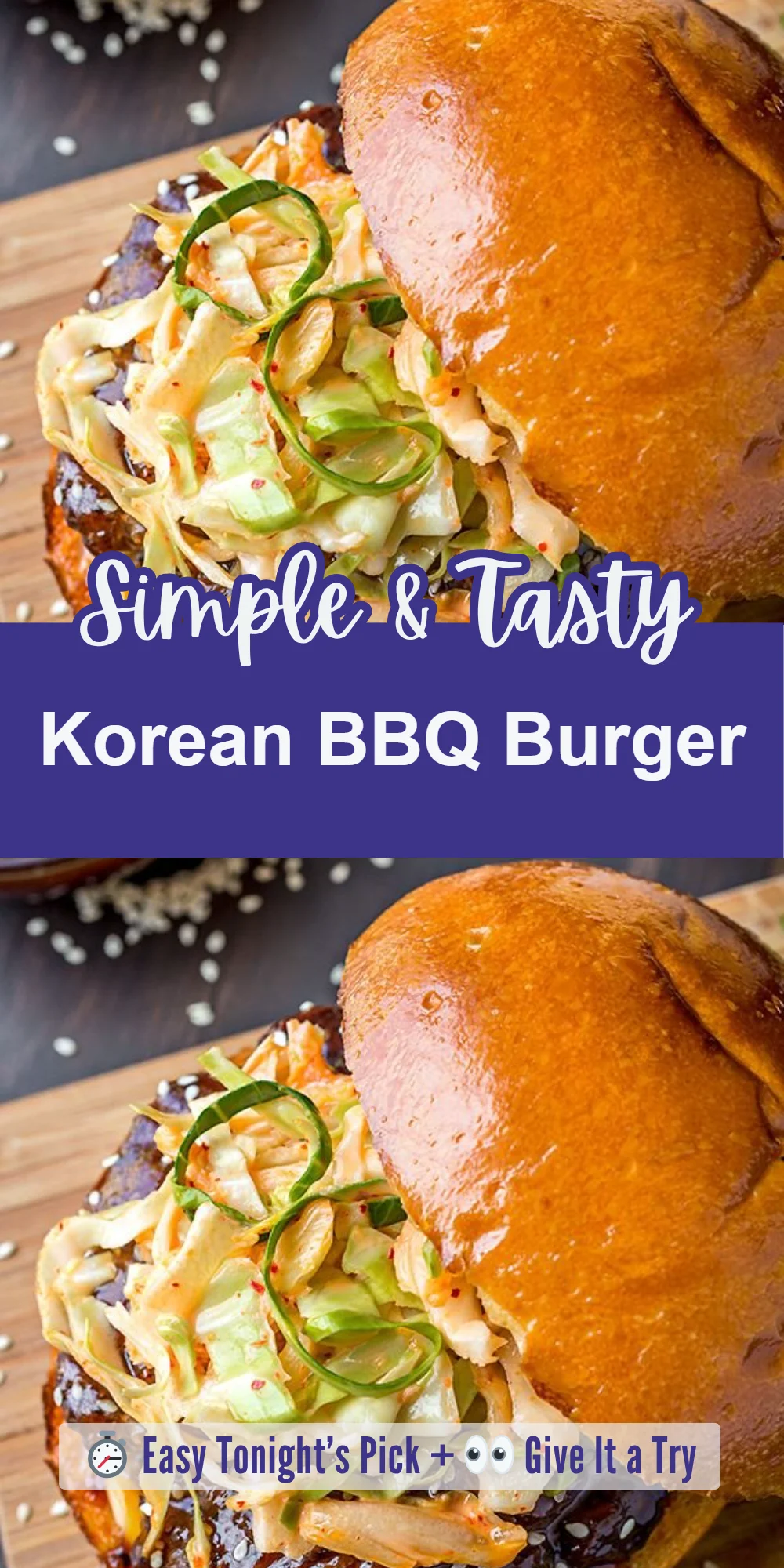 Korean BBQ Burger