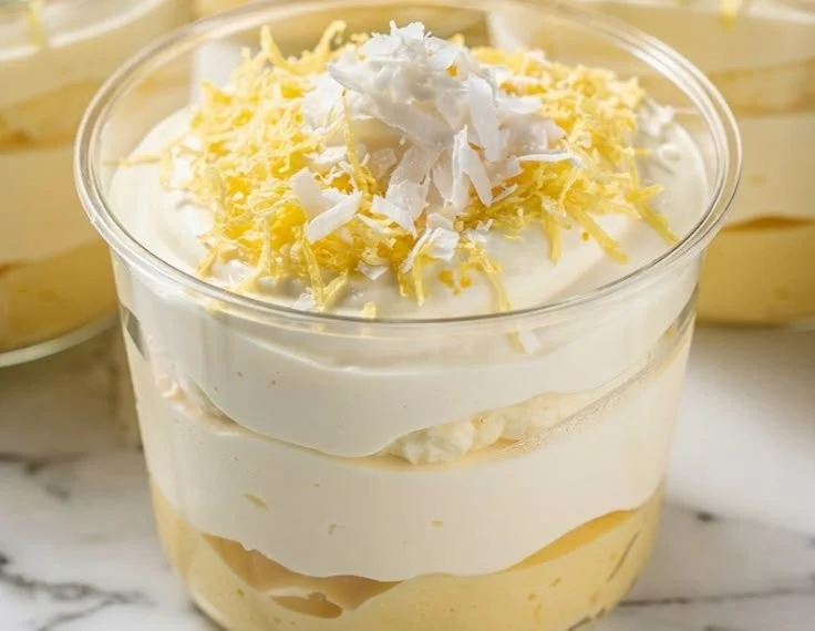 Lemon Coconut Cream Dessert