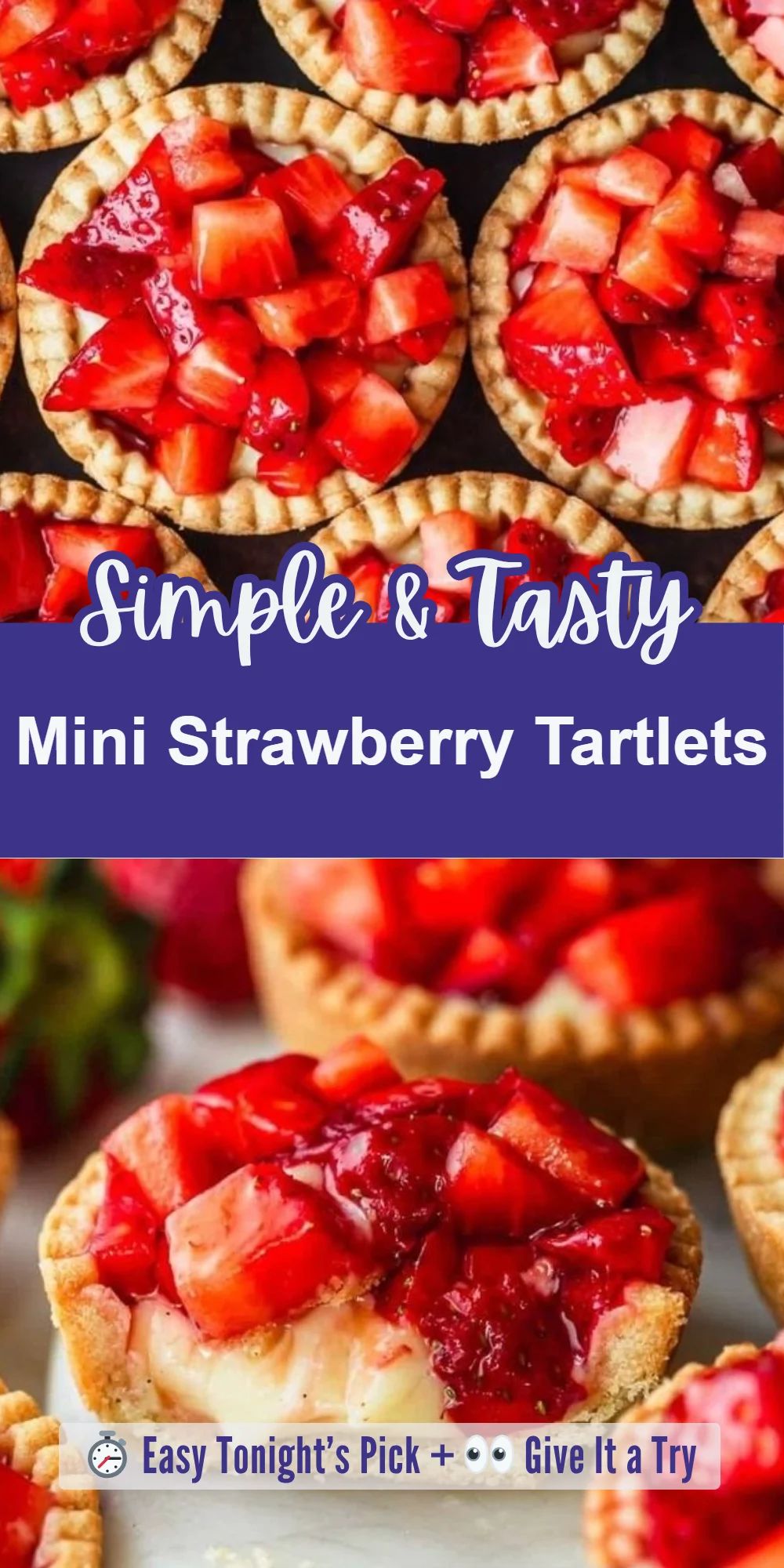 Mini Strawberry Tartlets