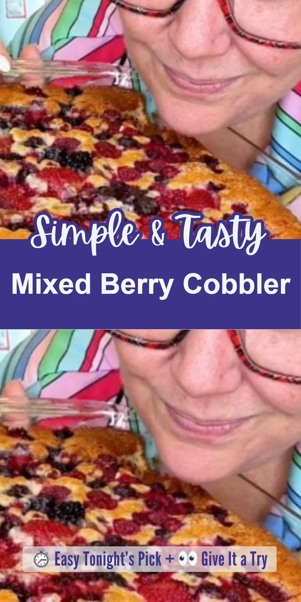 Mixed Berry Cobbler