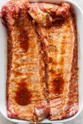 Delicious rib marinade recipe for juicy, flavorful barbecued ribs