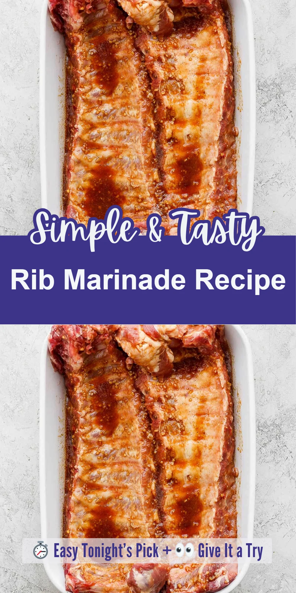 Rib Marinade Recipe