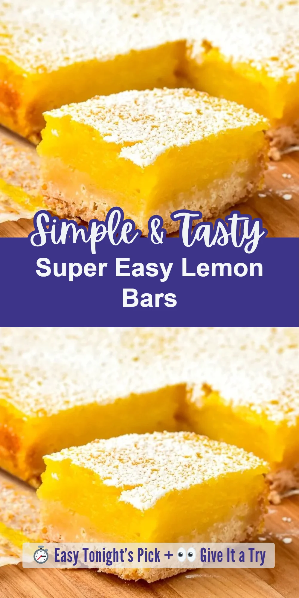 Super Easy Lemon Bars