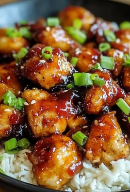 Delicious Sweet Chili Chicken served with colorful vegetables and rice