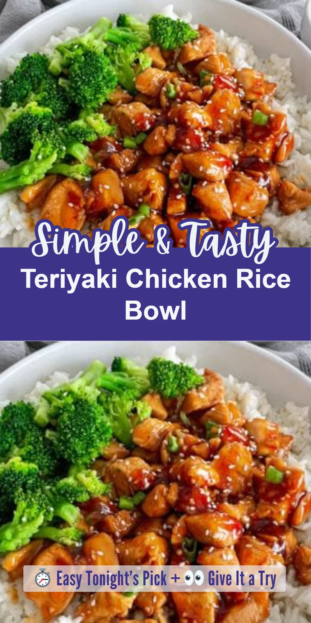 Teriyaki Chicken Rice Bowl