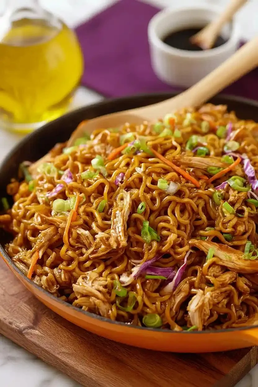 Classic Teriyaki Ramen Noodles - thegirlskitchen