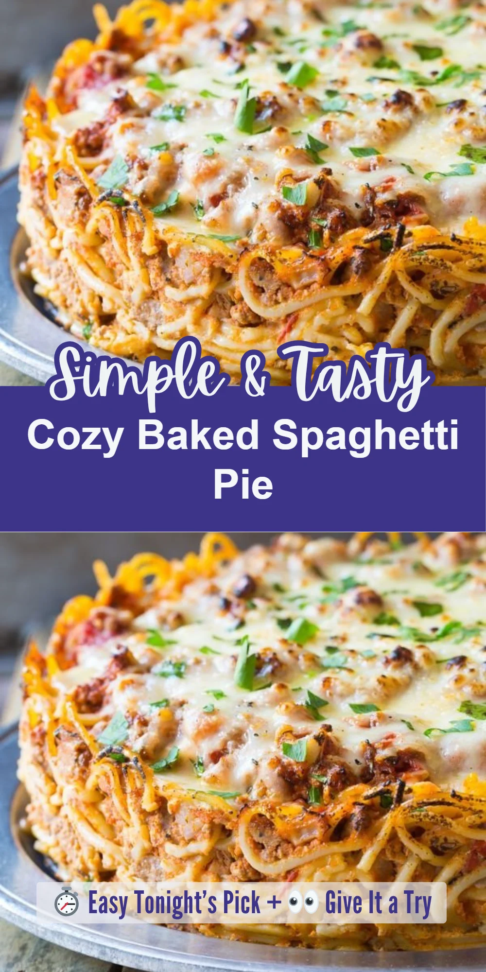 Cozy Baked Spaghetti Pie