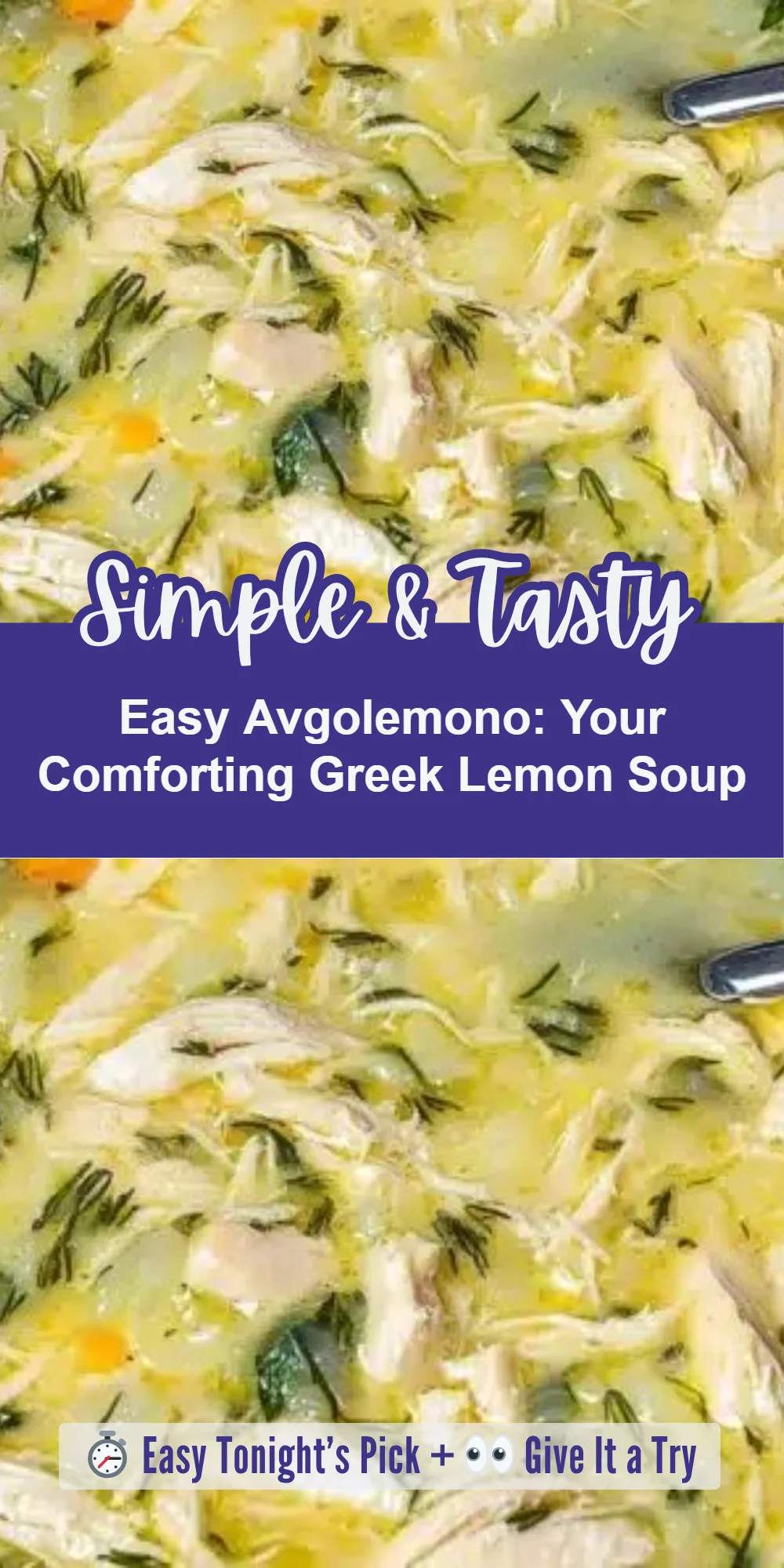 Easy Avgolemono: Your Comforting Greek Lemon Soup