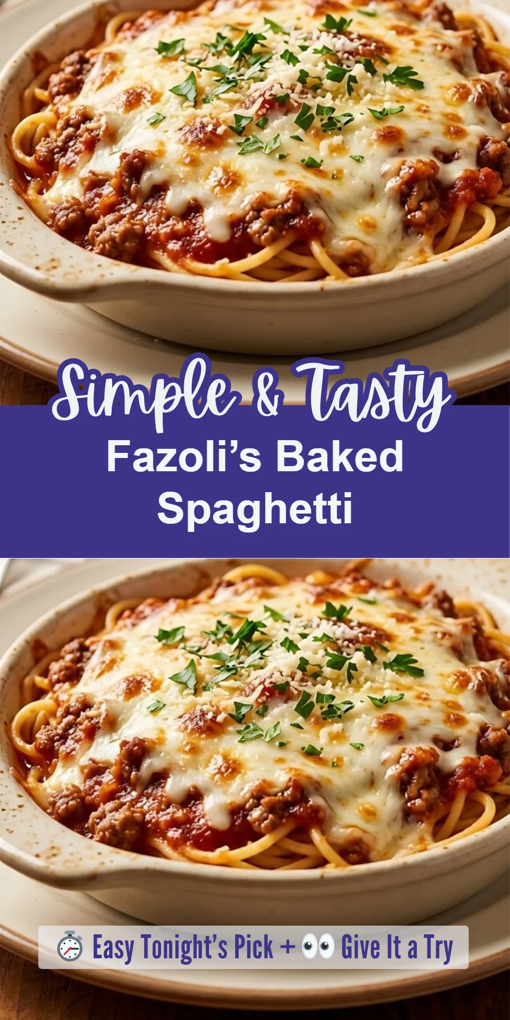 Fazoli’s Baked Spaghetti
