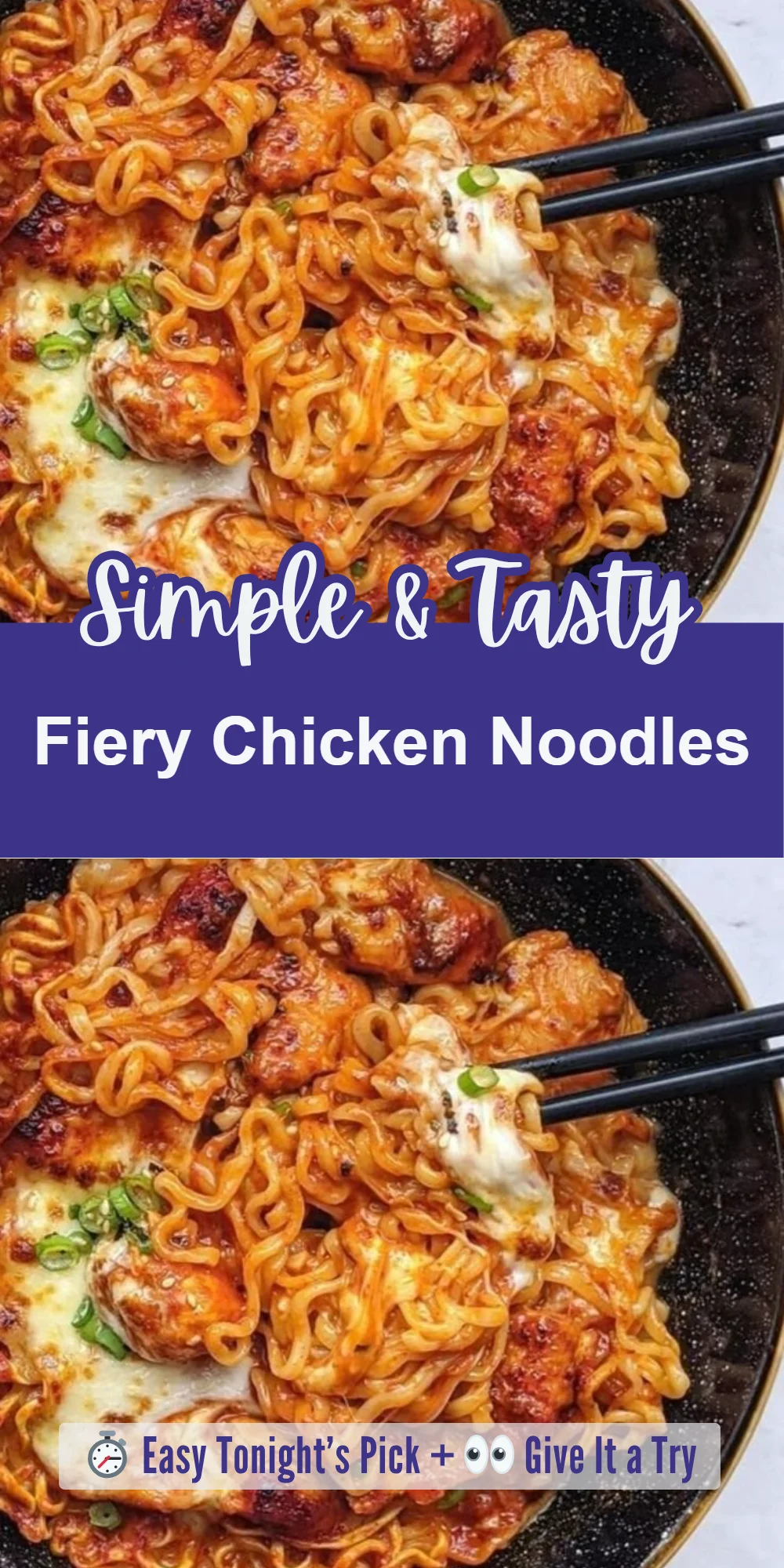 Fiery Chicken Noodles