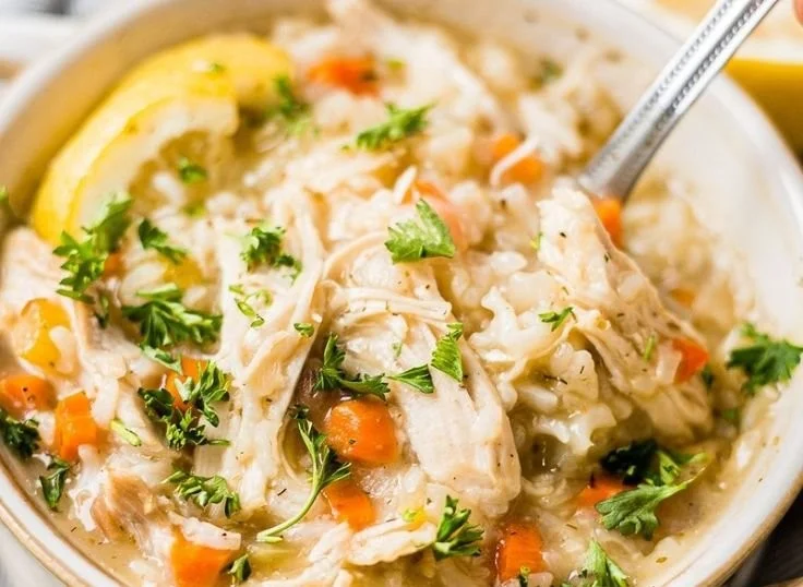 Greek Lemon Chicken Soup