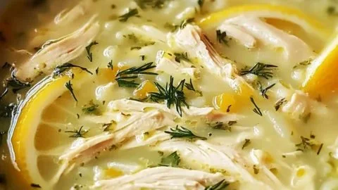 Hearty Greek Lemon Chicken Soup: Easy One-Pot Meal