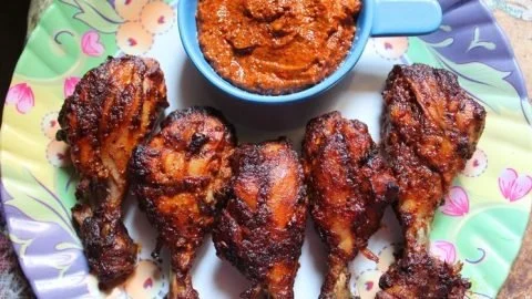 Delicious homemade peri peri chicken recipe inspired by Nando's.