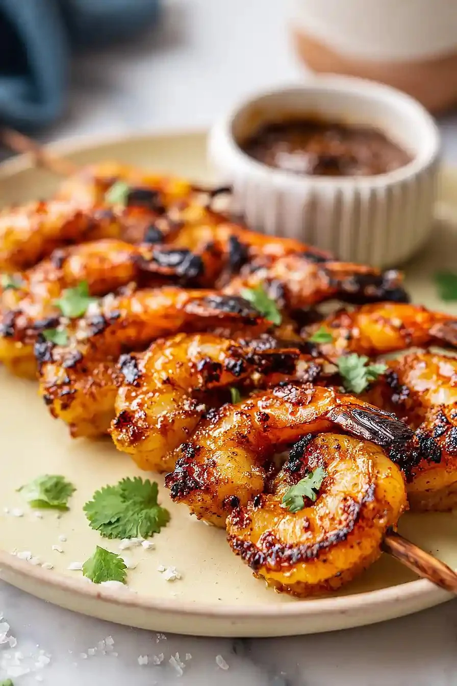 Simple Grilled Jerk Shrimp - moanaskitchen