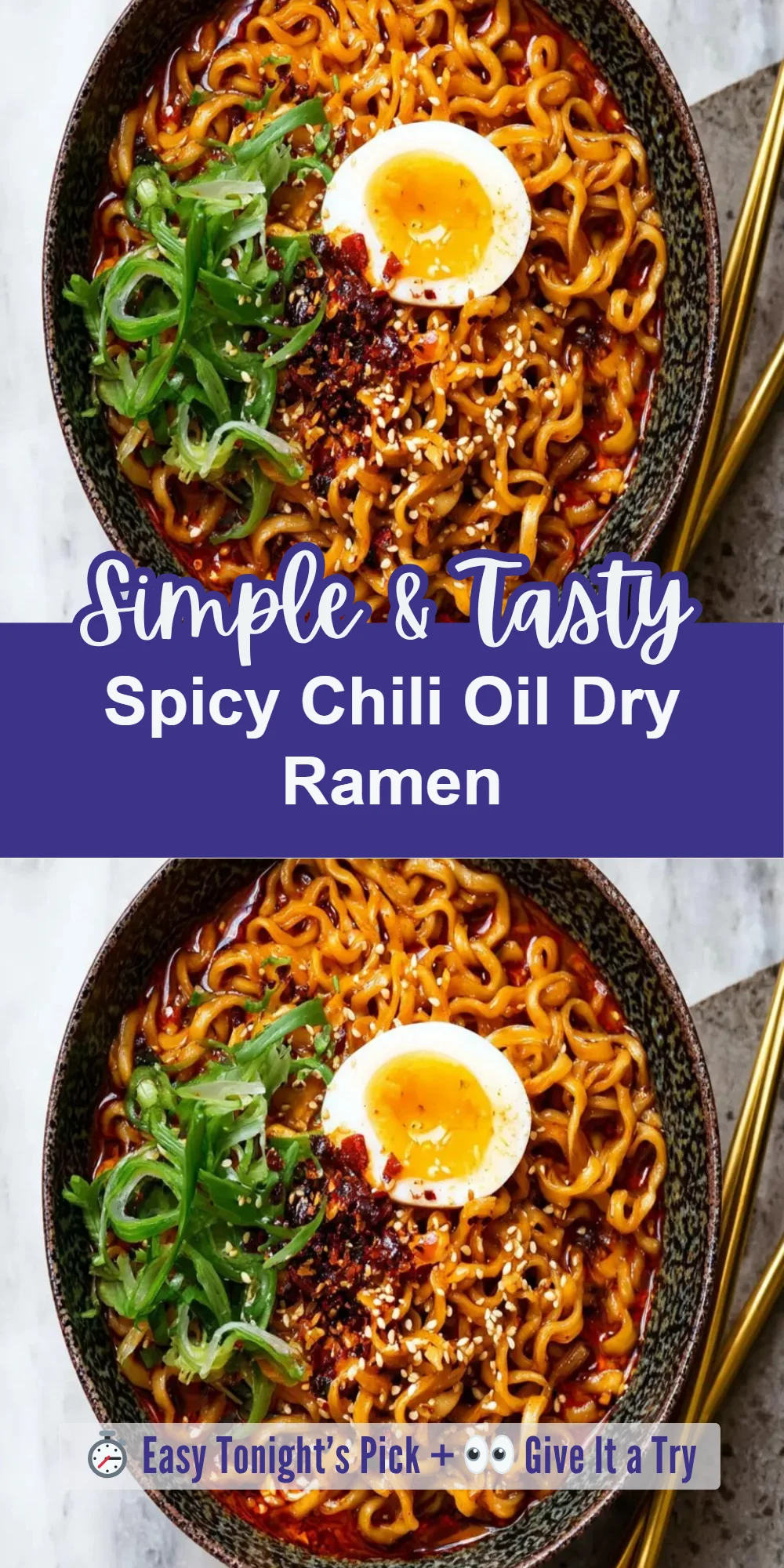 Spicy Chili Oil Dry Ramen