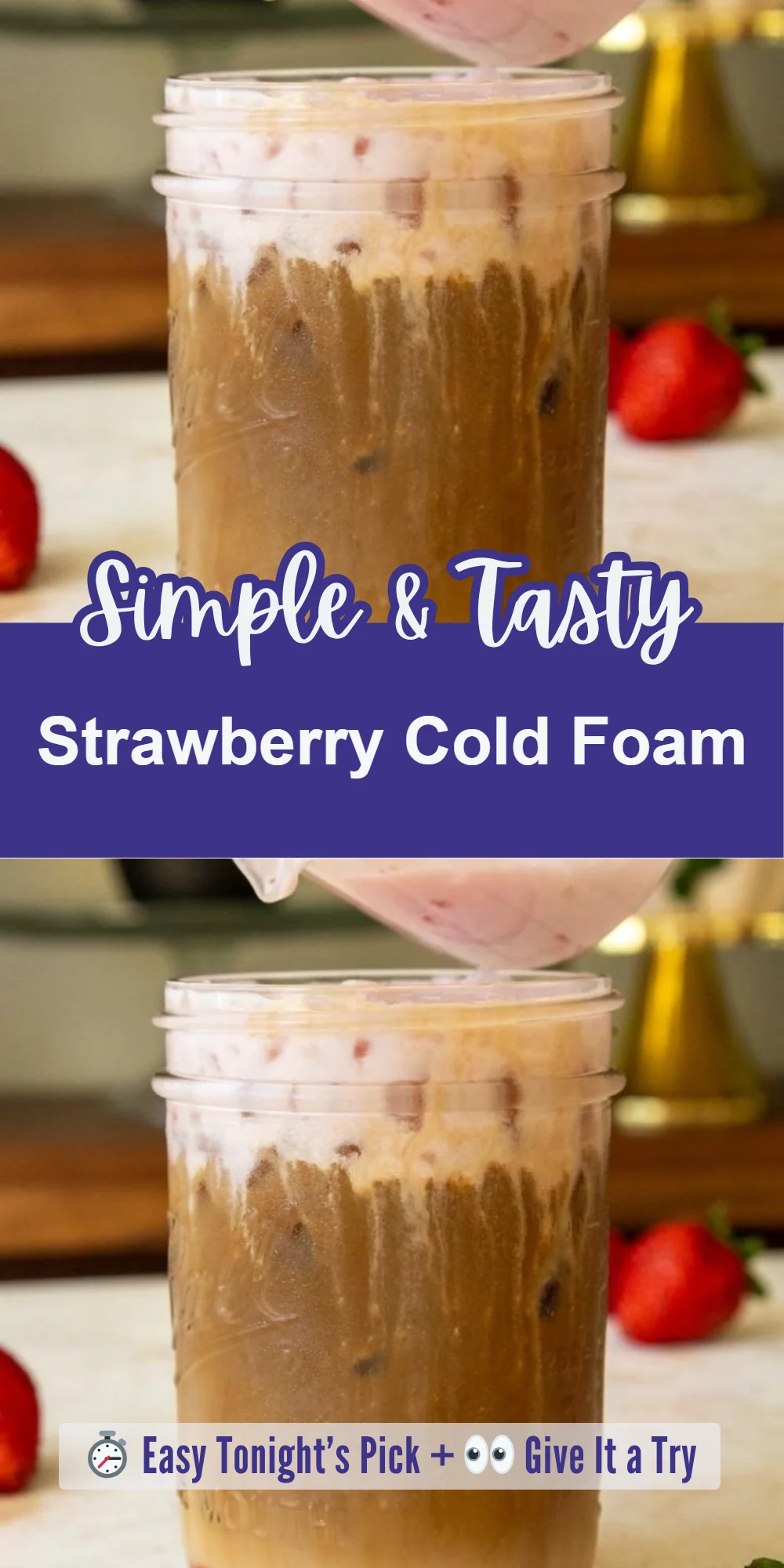 Strawberry Cold Foam