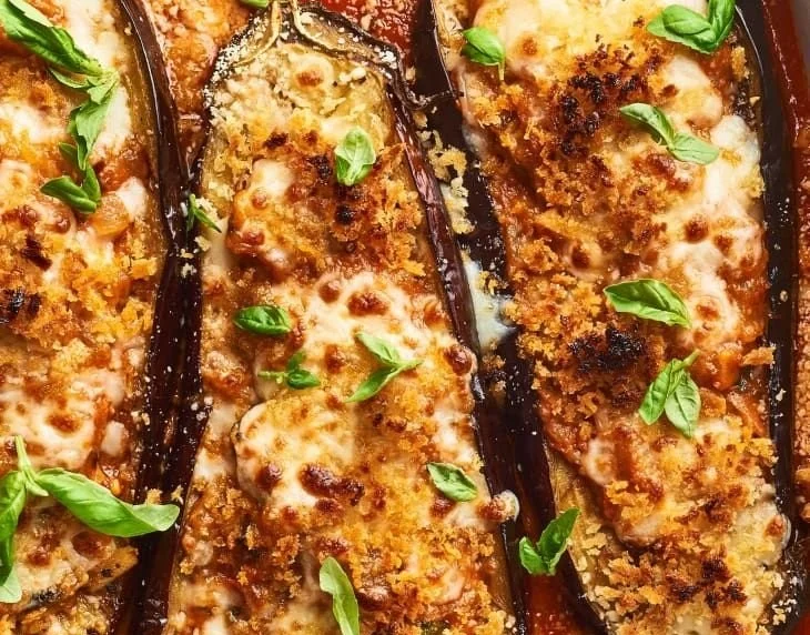 Stuffed Eggplant Parmesan
