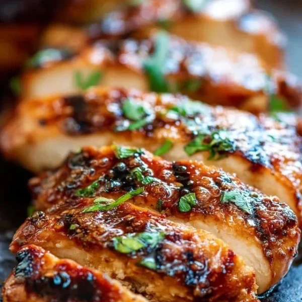 Delicious grilled chicken marinated for perfect flavor and juiciness